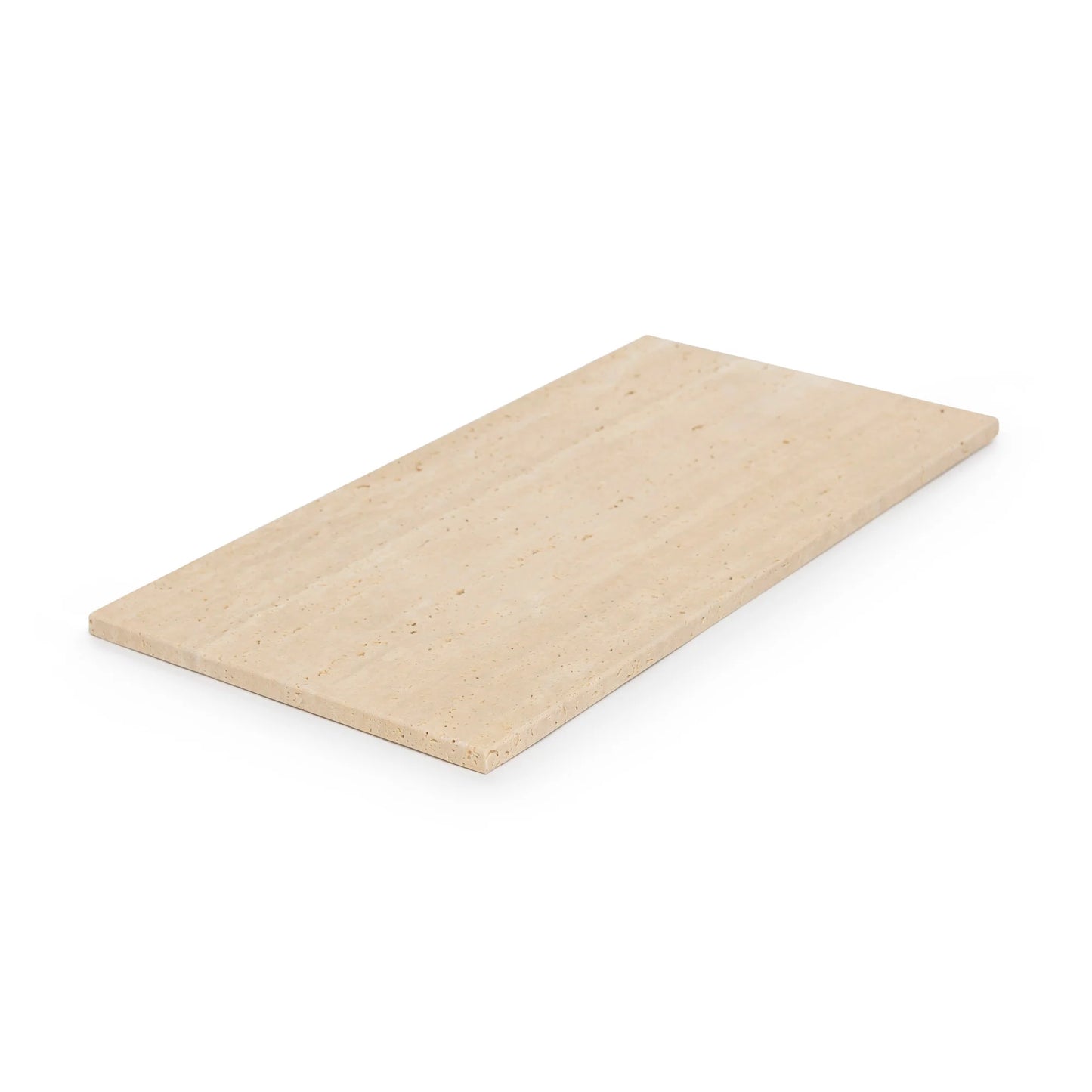 Travertine dienblad rechthoek MAAT L  20x40cm