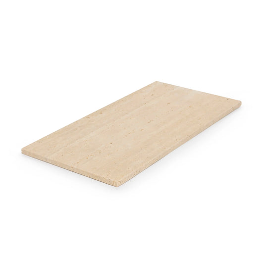 Travertine dienblad rechthoek MAAT L  20x40cm