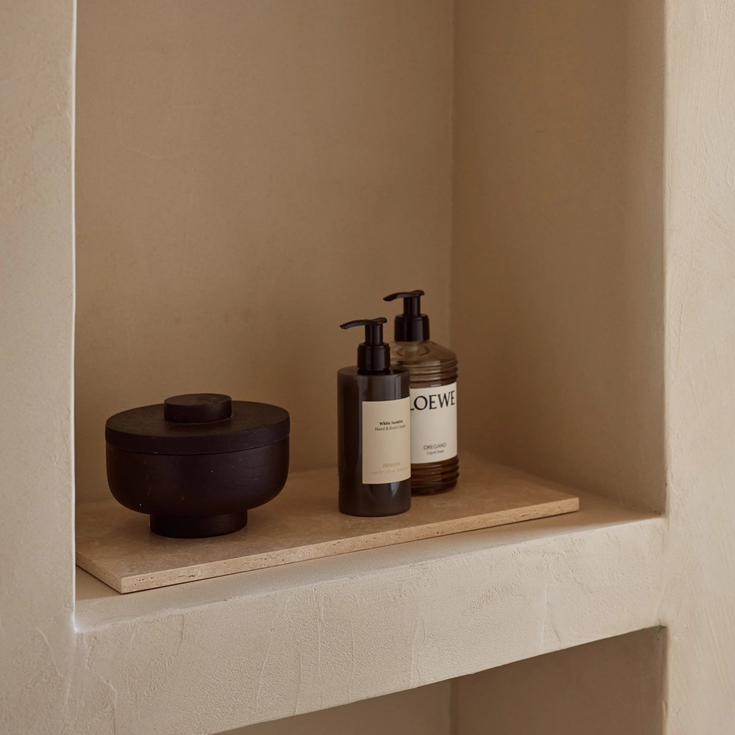 Travertine dienblad rechthoek MAAT L  20x40cm